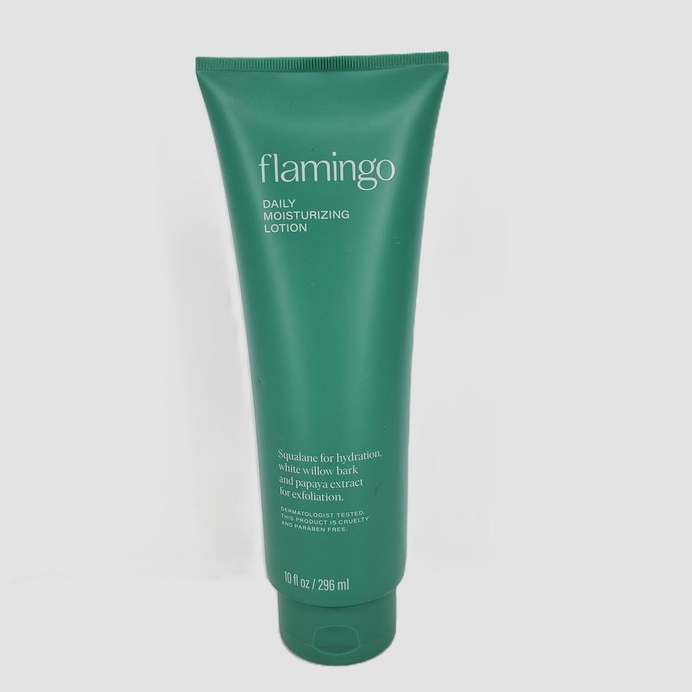 Flamingo Daily Moisturizing Lotion with Squalane‎ and Papaya Extract 10oz New